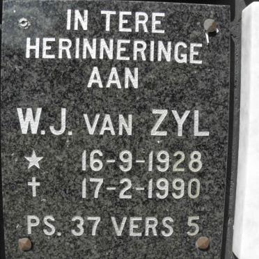 ZYL W.H., van 1928-1990