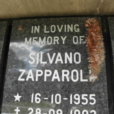 ZAPPAROLI Silvano 1955-1992