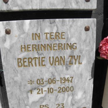 ZYL Bertie, van 1947-2000