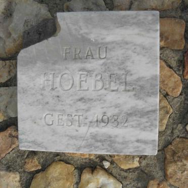 HOEBEL -1932