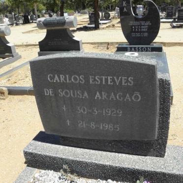 ARAGAÕ Carlos Esteves de Sousa 1929-1985