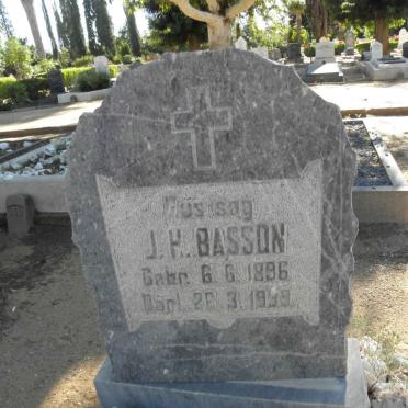 BASSON J.H. 1896-1939