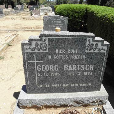 BARTSCH Georg 1905-1965