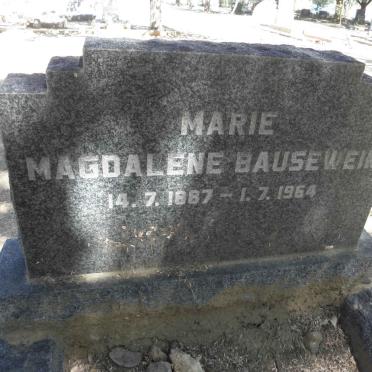 BAUSEWEIN Marie Magdalene 1887-1964