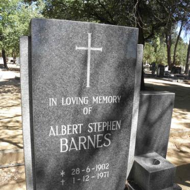 BARNES Albert Stephen 1902-1971