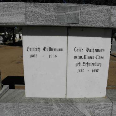 BATHEMANN Heinrich 1867-1936 &amp; Luise NISSEN-LASS nee SCHULENBURG 1870-1947