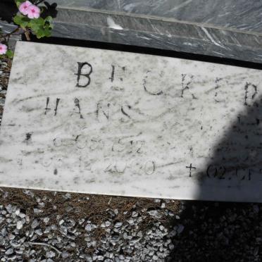 BECKER Hans 1912-2000 &amp; Hile 1922-2005