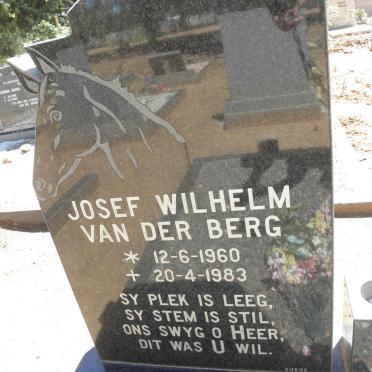 BERG Josef Wilhelm, van der 1960-1983