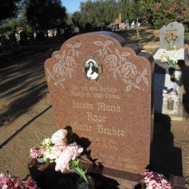 BEUKES Jacoba Maria Rose 1926-1996