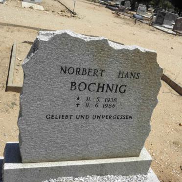 BOCHNIG Norbert Hans 1938-1986