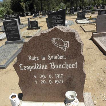 BORCHERT Leopoldine 1917-1977