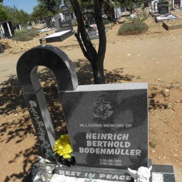 BODENMÜLLER Heinrich Berthold 1952-2009