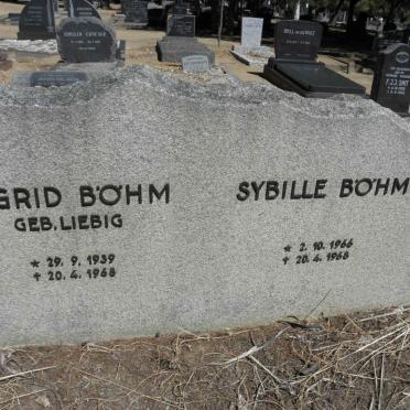 BÖHM Ingrid nee LIEBIG 1939-1968 :: BÖHM Sybille 1966-1968