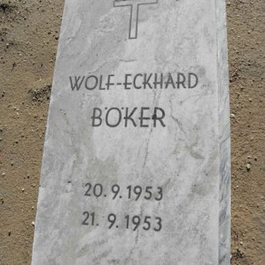 BÖKER Wolf-Eckard 1953-1953