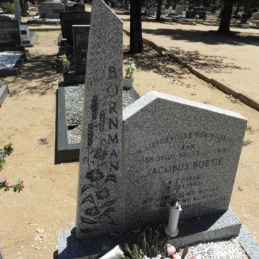 BORNMAN Jacobus 1964-1986