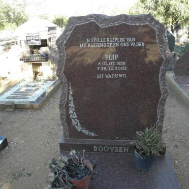 BOOYSEN Flip 1958-2002