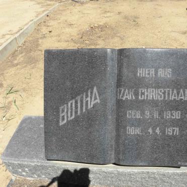 BOTHA Izak Christiaan 1930-1971