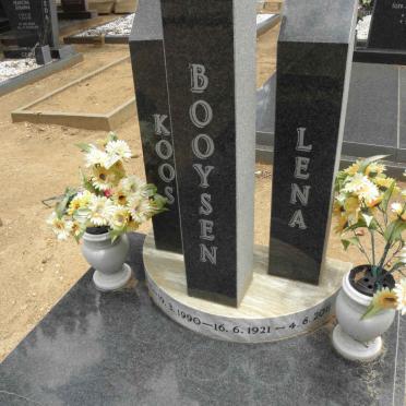 BOOYSEN Koos 1918-1990 &amp; Lena 1921-2011