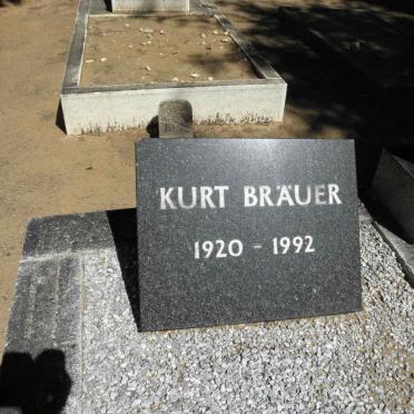BRÄUER Kurt 1920-1992