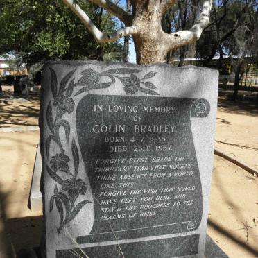 BRADLEY Colin 1935-1957