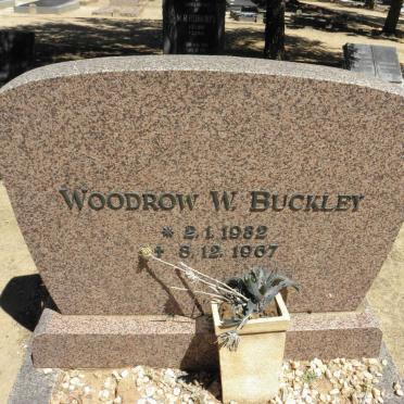 BUCKLEY Woodrow W. 1932-1967