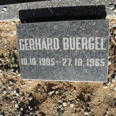 BUERGEL Gerhard 1905-1965