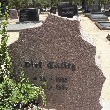 CALITZ Dirk 1955-1977