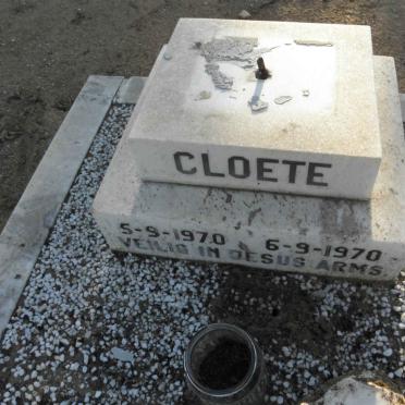 CLOETE 1970-1970