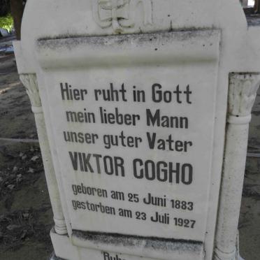 COGHO Viktor 1883-1927