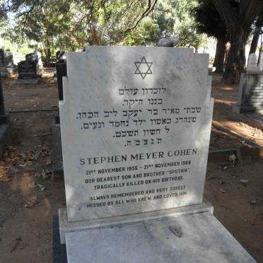 COHEN Stephen Meyer 1956-1968