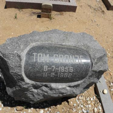 CRONJE Tom 1956-1982