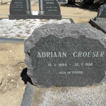 CROESER Adriaan 1884-1968