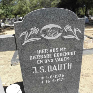 DAUTH J.S. 1926-1971