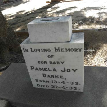 DARKE Pamela Joy 1933-1933