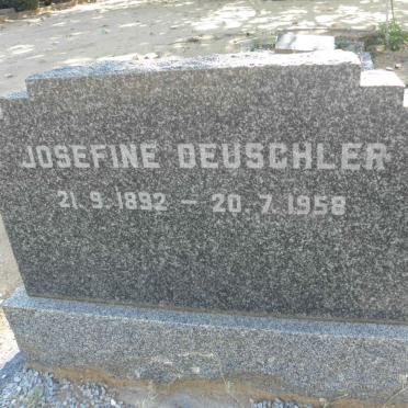 DEUSCHLER Josefine 1892-1958