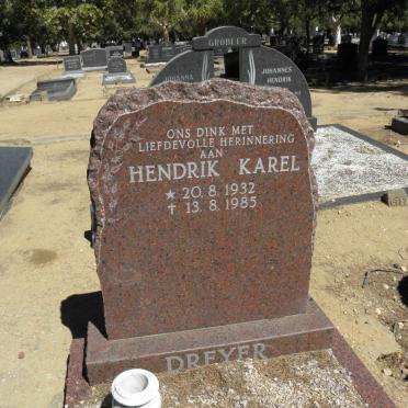 DREYER Hendrik Karel 1932-1985
