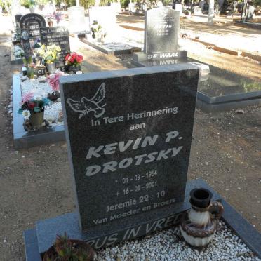 DROTSKY Kevin P. 1964-2001