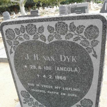 DYK J.H., van 1911-1966
