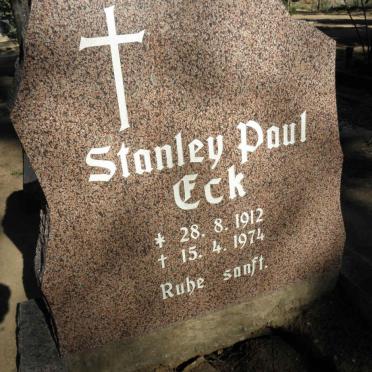 ECK Stanley Paul 1912-1974