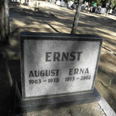 ERNST August 1903-1973 &amp; Erna 1913-2002