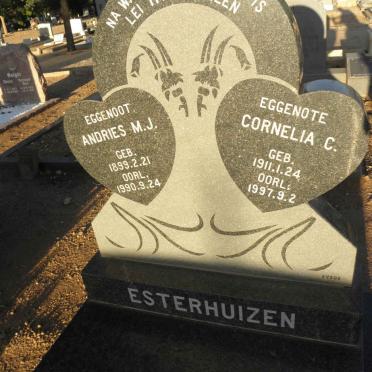 ESTERHUIZEN Andries M.J. 1899-1990 &amp; Cornelia C. 1911-1997