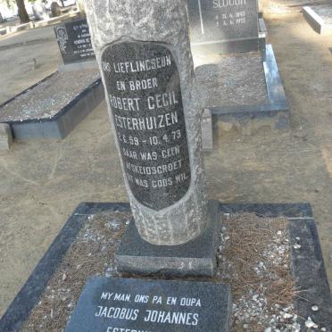 ESTERHUIZEN Robert Cecil 1959-1973 :: ESTERHUIZEN Jacobus Johannes 1926-2003