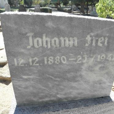 FREI Johann 1880-1948