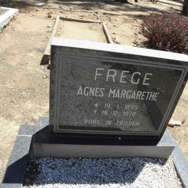 FREGE Agnes Margarethe 1895-1978
