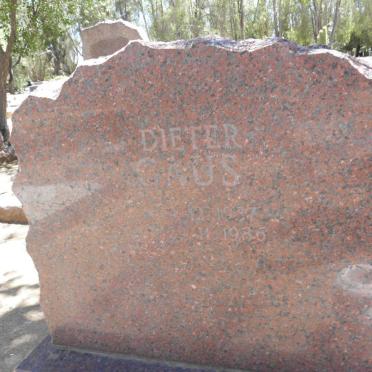 GAUS Dieter 1937-1986