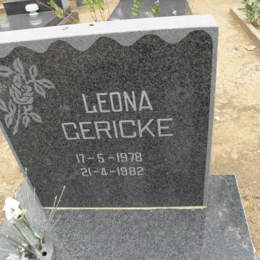 GERICKE Leona 1978-1982