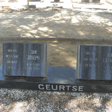 GEURTSE Jan Joseph 1913-1978 &amp; Maria Catharina 1913-1992