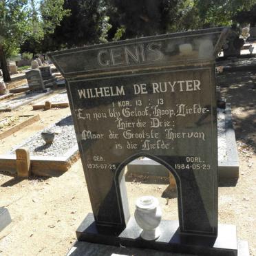 GENIS Wilhelm De Ruyter 1935-1984
