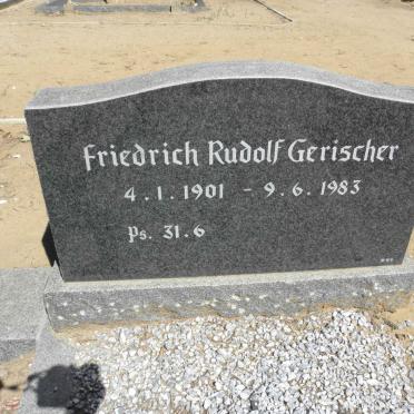 GERISCHER Friedrich Rudolf 1901-1983