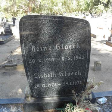 GLOECK Heinz 1914-1963 &amp; Lisbeth 1926-1972